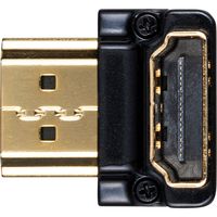 サンワサプライ HDMIアダプタ　L型(下) AD-HD06LDK 1個（直送品）