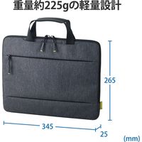 Surface Laptop 4 パソコンケース 13.5インチ ハンドル付 ブラック BM-IBMSL2113BK エレコム 1個