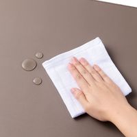 エレコム マウスパッド/レザー/大きく広げて使える/ブラウン MP-DM03BR 1個