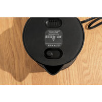 ドリテック 電気ケトル「ピタポット」0.8L ブラック PO-377BK 1個