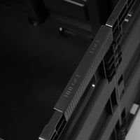 フタ付きキャリーカート ブラック LAKOLE/ラコレ