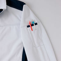 アイトス 長袖ブルゾン シルバーグレー LL 2401-003-LL 2401 1着（直送品）