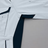 アイトス 長袖ブルゾン シルバーグレー SS 1930-003-SS 1930 1着（直送品）