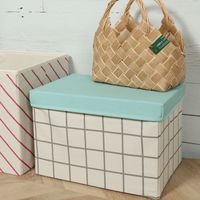 (HOUSEHOLD GOODS)畳めるBOX 36×24cm ブラウン studio CLIP