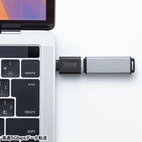 サンワサプライ USB5Gbps TypeーC変換アダプタ(AtoC・樹脂コネクタ) AD-USB32CAF 1個