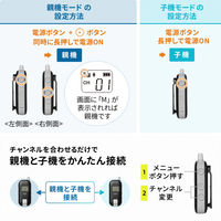 サンワサプライ ワイヤレスガイドシステム MM-WGS6 1個