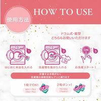 arFUM Amore アフュ―ム アモーレ ボール型洗濯洗剤 詰め替え 1個（100粒入） 王子製薬