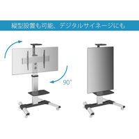 JAPANNEXT 60インチディスプレイ・スタンド(JN-3275-90JRF)セット 2年保証 JN-IPS60UHDR-MJRF 1台（直送品）