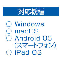 ナカバヤシ TypeーC ー HDMI/USB A 変換アダプタ 4K60Hz/PD給電対応 USA-PHA1 1個