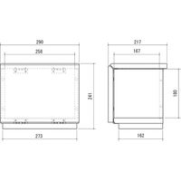 【軒先渡し】朝日木材加工 ペット仏壇 クロシェ 幅290×奥行217×高さ241mm ナチュラル CLP-2530SG-NA 1個（直送品）