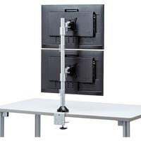 サンワサプライ 水平多関節液晶モニタアーム（H720 上下2面） CR-LA1805 1台（直送品）