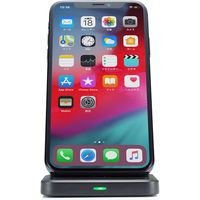 サンワサプライ ワイヤレス充電スタンド(5W) WLC-STN17BK 1個