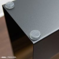 宮武製作所 TEER（ティール） ハンディクリーナースタンド 幅200×奥行80×高さ165mm ブラウン HC-1100M_BR 1個（直送品）