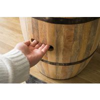 宮武製作所 MASALA（マサラ） 樽型スツール 座面帆布 CH-L3651 1脚（直送品）