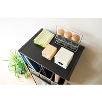 宮武製作所 MOLT（モルト） チェスト 幅390×奥行275×高さ995mm ブラック SH-1226_BK 1個（直送品）