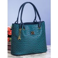 小田清 <ユリ・コジマ>オースト型押し手提げパープル 6687640（直送品）