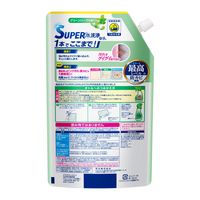 バスマジックリン 泡立ちスプレー スーパー泡洗浄 グリーンハーブの香り 特大サイズ詰替800mL 1セット（3個） 花王 浴室用洗剤