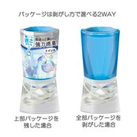 スッキーリ！ トイレ用 消臭剤 芳香剤 置き型 さわやかなフローラルソープ 400mL 3個 アース製薬