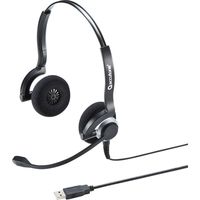 サンワサプライ ヘッドセット USB接続 コールセンター向け MM-HSU11BK 1個（直送品）
