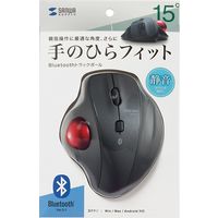 ワイヤレスマウス　無線　Bluetooth　静音　3ボタン　大型サイズ　光学式　MA-BTTB130BK　サンワサプライ　1個（直送品）