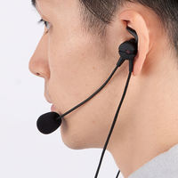 ヘッドセット イヤホン ゲーミング φ3.5mm 4極ミニプラグ PS5 任天堂スイッチ ブラック HS-ARMA50EBK エレコム 1個