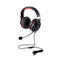 ヘッドセット オーバーヘッド ゲーミング 両耳 φ3.5mm 4極ミニプラグ PS5 任天堂スイッチ ブラック HS-G60BK エレコム 1個