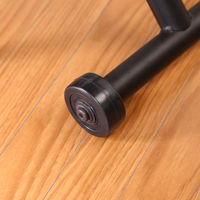 不二貿易 ナビアシリーズ フリーテーブル 幅900×奥行480×高さ120～700mm ブラウン/ブラック 14654 1台（直送品）