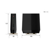バッファロー 無線LAN親機 Wi-Fi 6 11ax Wi-Fiルーター 4803+1147Mbps 4+4アンテナ 1個（直送品）