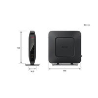 バッファロー 無線LAN親機 Wi-Fi 6 11ax対応 Wi-Fiルーター 1201+573Mbps 2+2アンテナ ブラック
