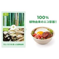 パックスタイル  丼容器 新BBどんぶり D-1 ラミ 00695076 600枚(50枚×12)（直送品）