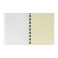 ロルバーン ポケット付メモ カバー クリア 抗菌 A5 透明 2個 デルフォニックス（Rollbahn）