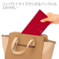 プラス ノート カ.クリエ A4×1/3 5mm方眼 あか 赤 NO-604GC