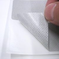 【アウトレット】ワイズ 抗ウイルス ドアノブ用シール 約10×3.7cm（シート1枚あたり）×8枚入/個 1セット（6個）