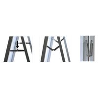 常磐精工 アルミニューイーゼルL ウエイトアーム・水タンクセット ANEZ-L-3SET 1セット（直送品）