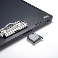 電子メモパッド 13インチ クリップ スタンド付き ブラック DH-320BK 1個 サンワサプライ（直送品）