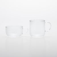 無印良品 耐熱ガラス ティーカップ 約250ml 1セット（2個） 良品計画