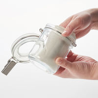 無印良品 ソーダガラス密封ビン 約250ml 1セット（3個） 良品計画