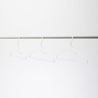 無印良品 ポリプロピレン洗濯用ハンガー 約幅42cm 3本組 1セット（15本：3本組×5） 良品計画