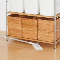 無印良品 ヘッドが付け替えられる フローリングワイパー 約幅25×奥行10×高さ16cm 良品計画