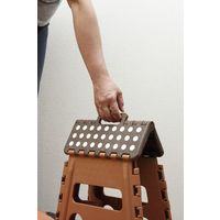 トレードワン セノ・ビー ちょいのっぽ君 高さ32cm 折り畳み踏み台 耐荷重100kg BR 10102 1セット（2個）