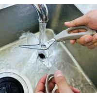 長谷川刃物 奥さまこだわりキッチンハサミ グレー 4962069075343 1セット(1個×3)