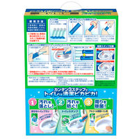 スクラビングバブル トイレ掃除 トイレスタンプ 最強抗菌 シャインミントの香り 付け替え用 (144回分：4本入×6個) トイレ洗剤 ジョンソン