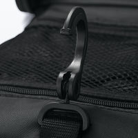 無印良品 ポリエステル 吊るして使える洗面用具ケース 黒 約16×19×6cm 良品計画