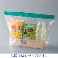 伊藤忠リーテイルリンク 免税対象品用ポリ袋 持ち手なし Lサイズ 1箱（50枚入×4袋）