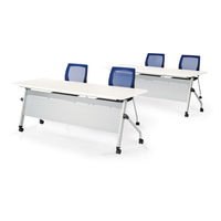 【軒先渡し】ニシキ工業  スタックテーブル  幅1800×奥行600×高さ700mm  ナチュラル  ALCJ-1860P-NA  1台（直送品）