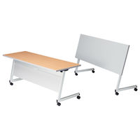 【軒先渡し】ニシキ工業  スタックテーブル  幅1500×奥行450×高さ700mm  ホワイト  ALCL-1545P-WH  1台（直送品）