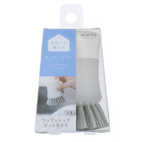 マーナ キッチンブラシ クリア 1個