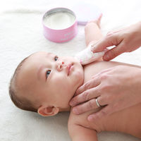 ピジョン ベビーパウダー ももの葉 無添加・低刺激 125g 1個