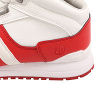 ＺＧ ZG-04 ダイヤル式セーフティーミドル 25cm ホワイト／レッド コーコス信岡 1足（直送品）