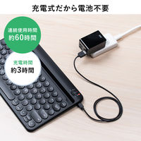 サンワサプライ ダイレクト:スタンド内蔵Bluetoothキーボード 400-SKB062 1個（直送品）